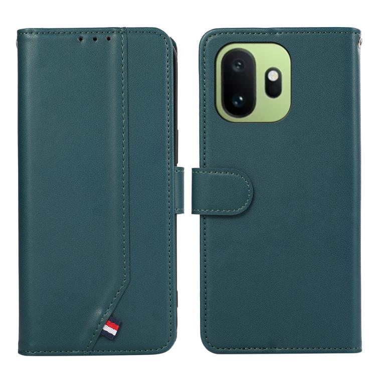 ABEEL Delicate Texture Splicing RFID Leather Phone Case, For OnePlus Nord CE6 Lite 5G Global, For OnePlus Ace 6 Ultra, For OnePlus 15T, For OnePlus Turbo 6V / Turbo 6