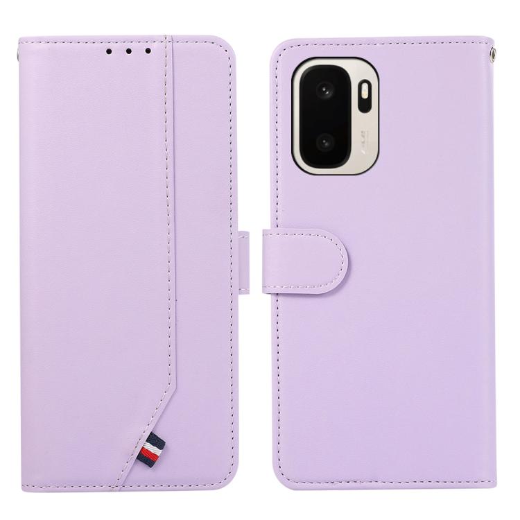 ABEEL Delicate Texture Splicing RFID Leather Phone Case, For OnePlus Nord CE6 Lite 5G Global, For OnePlus Ace 6 Ultra, For OnePlus 15T, For OnePlus Turbo 6V / Turbo 6