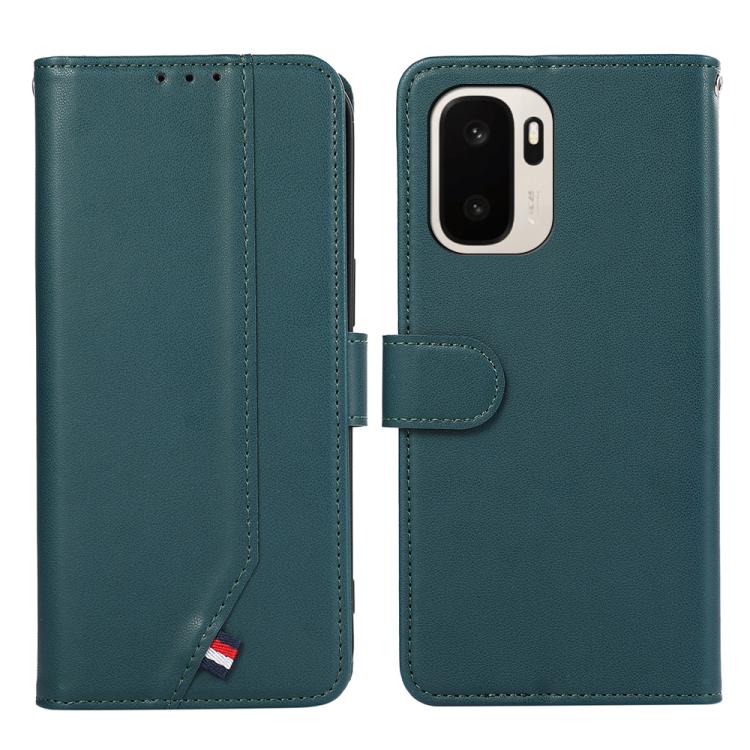ABEEL Delicate Texture Splicing RFID Leather Phone Case, For OnePlus Nord CE6 Lite 5G Global, For OnePlus Ace 6 Ultra, For OnePlus 15T, For OnePlus Turbo 6V / Turbo 6