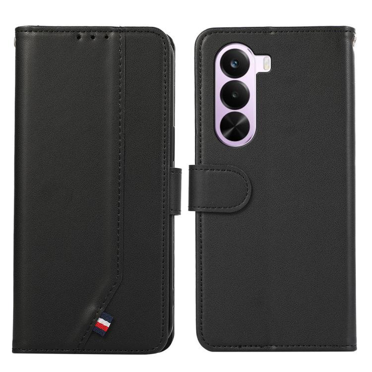 ABEEL Delicate Texture Splicing RFID Leather Phone Case, For OnePlus Nord CE6 Lite 5G Global, For OnePlus Ace 6 Ultra, For OnePlus 15T, For OnePlus Turbo 6V / Turbo 6