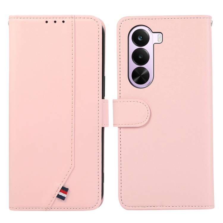 ABEEL Delicate Texture Splicing RFID Leather Phone Case, For OnePlus Nord CE6 Lite 5G Global, For OnePlus Ace 6 Ultra, For OnePlus 15T, For OnePlus Turbo 6V / Turbo 6