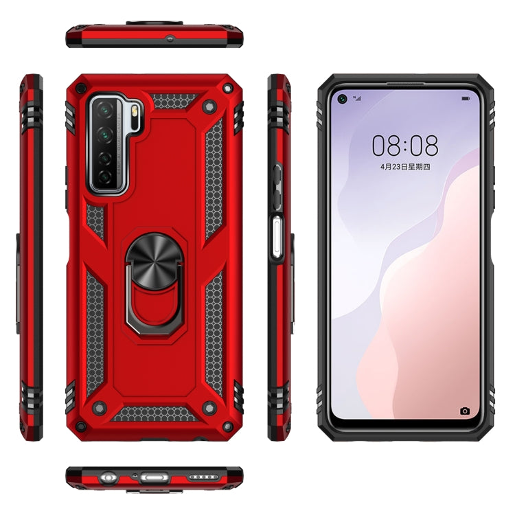 Shockproof TPU + PC Protective Case with 360 Degree Rotating Holder, For Huawei P40 Lite 5G, For Xiaomi Mi 10 Ultra