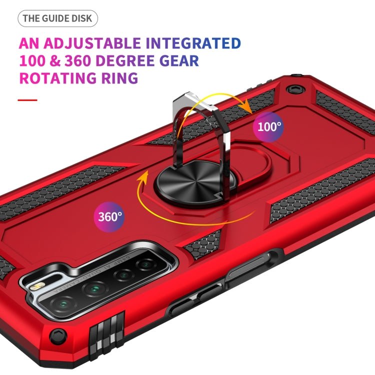 Shockproof TPU + PC Protective Case with 360 Degree Rotating Holder, For Huawei P40 Lite 5G, For Xiaomi Mi 10 Ultra