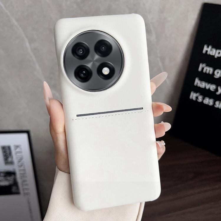 Skin Feel Sheepskin Card Slot Phone Case, For OnePlus Ace 6, For OnePlus 15, For OnePlus 13R / OnePlus Ace 5, For OnePlus 13