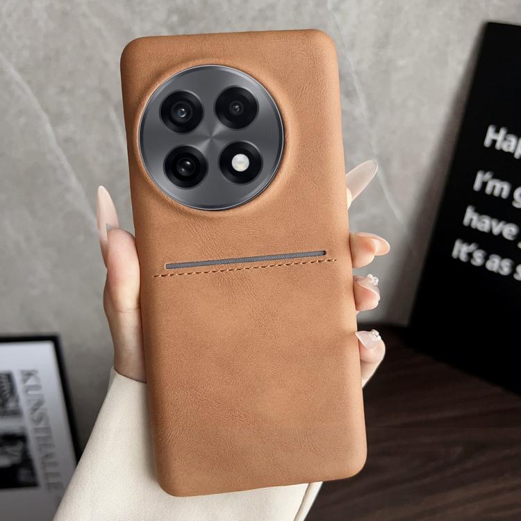 Skin Feel Sheepskin Card Slot Phone Case, For OnePlus Ace 6, For OnePlus 15, For OnePlus 13R / OnePlus Ace 5, For OnePlus 13