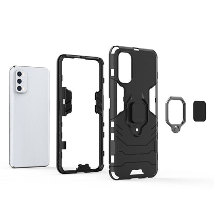 PC + TPU Shockproof Protective Case with Magnetic Ring Holder, For OPPO Realme 7 Pro, For Vivo Y20, For Galaxy M51