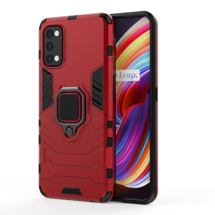 PC + TPU Shockproof Protective Case with Magnetic Ring Holder, For OPPO Realme 7 Pro, For Vivo Y20, For Galaxy M51