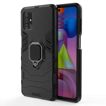 PC + TPU Shockproof Protective Case with Magnetic Ring Holder, For OPPO Realme 7 Pro, For Vivo Y20, For Galaxy M51