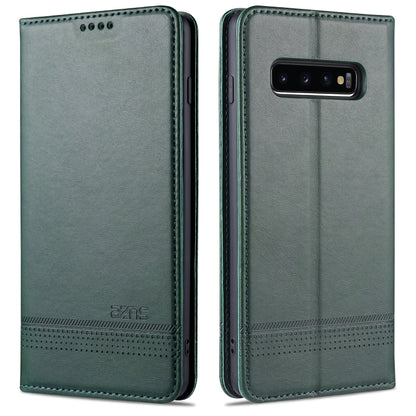 AZNS Magnetic Calf Texture Horizontal Flip Leather Case with Card Slots & Holder & Wallet, For OPPO A91, For Huawei P40, For Huawei P40 Pro, For Samsung Galaxy S10