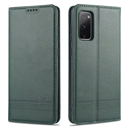 AZNS Magnetic Calf Texture Horizontal Flip Leather Case with Card Slots & Holder & Wallet, For Samsung Galaxy S10+, For Samsung Galaxy S20 FE, For Huawei Honor X10 Max