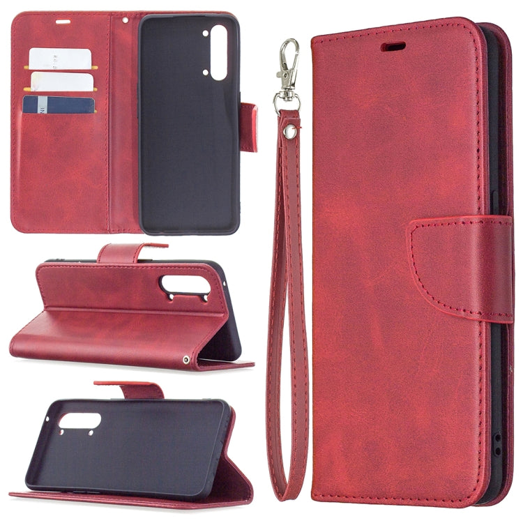 Retro Lambskin Texture Pure Color Horizontal Flip PU Leather Case with Holder & Card Slots & Wallet & Lanyard, For OPPO Find X2 Lite, For Samsung Galaxy A42 5G