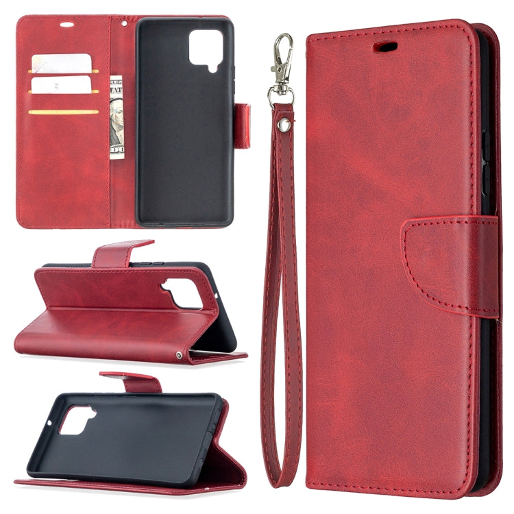 Retro Lambskin Texture Pure Color Horizontal Flip PU Leather Case with Holder & Card Slots & Wallet & Lanyard, For OPPO Find X2 Lite, For Samsung Galaxy A42 5G