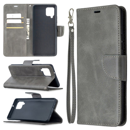Retro Lambskin Texture Pure Color Horizontal Flip PU Leather Case with Holder & Card Slots & Wallet & Lanyard, For OPPO Find X2 Lite, For Samsung Galaxy A42 5G