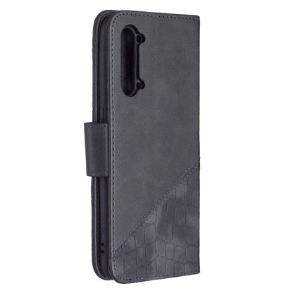 Matching Color Crocodile Texture Horizontal Flip PU Leather Case with Wallet & Holder & Card Slots, For OPPO Find X2 Lite, For Samsung Galaxy A42 5G