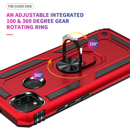 For Xiaomi Redmi C9 Shockproof TPU + PC Protective Case with 360 Degree Rotating Holder, For Xiaomi Redmi 9C