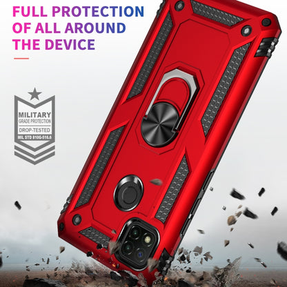 For Xiaomi Redmi C9 Shockproof TPU + PC Protective Case with 360 Degree Rotating Holder, For Xiaomi Redmi 9C