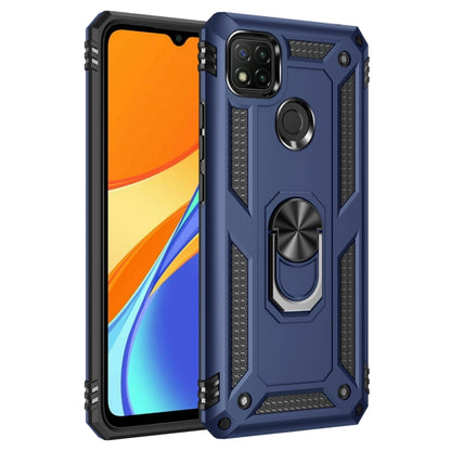 For Xiaomi Redmi C9 Shockproof TPU + PC Protective Case with 360 Degree Rotating Holder, For Xiaomi Redmi 9C