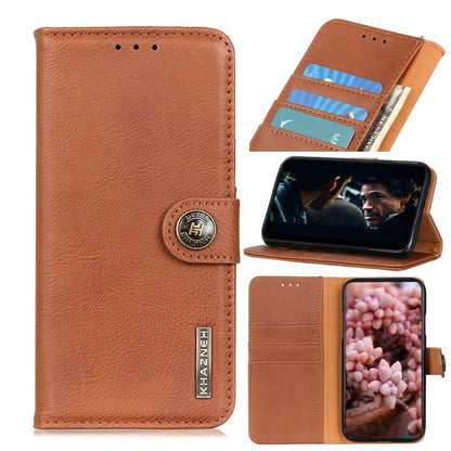 KHAZNEH Cowhide Texture Horizontal Flip Leather Case with Holder & Card Slots & Wallet, For Alcatel 3X 2020, For OnePlus 8T