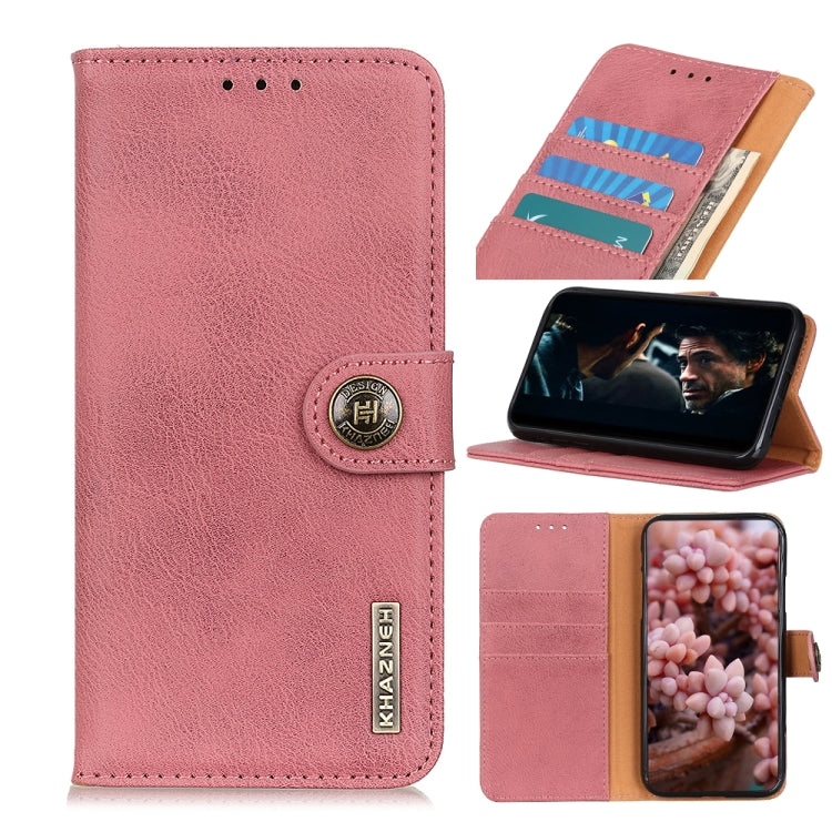 KHAZNEH Cowhide Texture Horizontal Flip Leather Case with Holder & Card Slots & Wallet, For Alcatel 3X 2020, For OnePlus 8T
