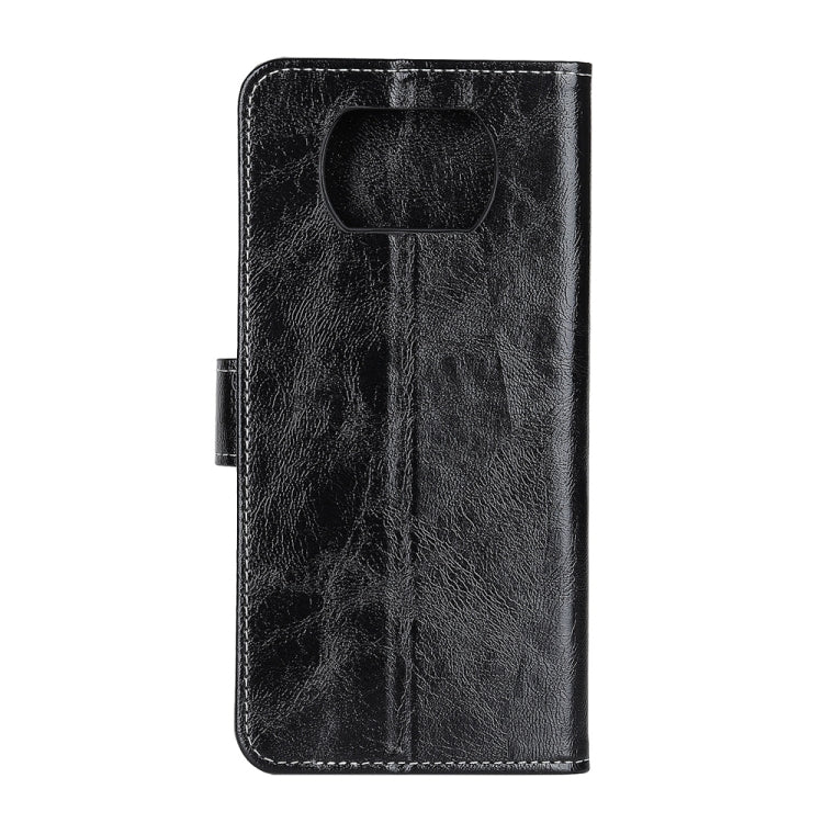 Retro Crazy Horse Texture Horizontal Flip Leather Case with Holder & Card Slots & Photo Frame & Wallet, For LG K22, For Wiko View5 / View5 Plus, For Xiaomi POCO X3 NFC