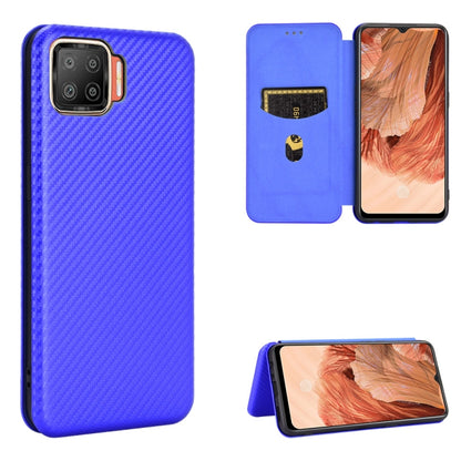Carbon Fiber Texture Magnetic Horizontal Flip TPU + PC + PU Leather Case with Card Slot, For LG Q92 5G, For OPPO F17 / A73 (2020), For OPPO Realme Narzo 20 / Realme C12, For Alcatel 1SE 2020