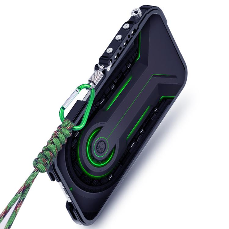 Trigger Design Hollow Metal Frame Phone Case with Lanyard, For OnePlus Nord 6 5G, For OnePlus Turbo 6V, For OnePlus Turbo 6