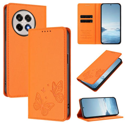 Strong Magnetic Dual Butterfly RFID Vegan Leather Phone Case, For OnePlus 13T, For OnePlus 13R / Ace 5 / Ace 5 Pro