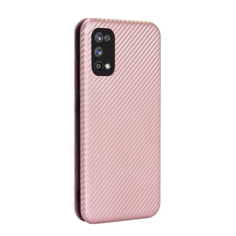 Carbon Fiber Texture Magnetic Horizontal Flip TPU + PC + PU Leather Case with Card Slot, For OPPO Realme 7 Pro, For Alcatel 1SE 2020 (Pink), For Alcatel 1SE 2020 (Black), For Alcatel 1SE 2020 (Blue), For Alcatel 1SE 2020 (Green)                        ...