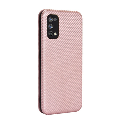 Carbon Fiber Texture Magnetic Horizontal Flip TPU + PC + PU Leather Case with Card Slot, For OPPO Realme 7 Pro, For Alcatel 1SE 2020 (Pink), For Alcatel 1SE 2020 (Black), For Alcatel 1SE 2020 (Blue), For Alcatel 1SE 2020 (Green)                        ...
