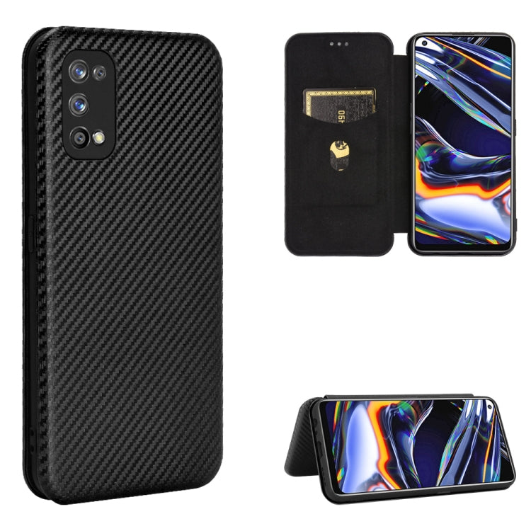 Carbon Fiber Texture Magnetic Horizontal Flip TPU + PC + PU Leather Case with Card Slot, For OPPO Realme 7 Pro, For Alcatel 1SE 2020 (Pink), For Alcatel 1SE 2020 (Black), For Alcatel 1SE 2020 (Blue), For Alcatel 1SE 2020 (Green)                        ...