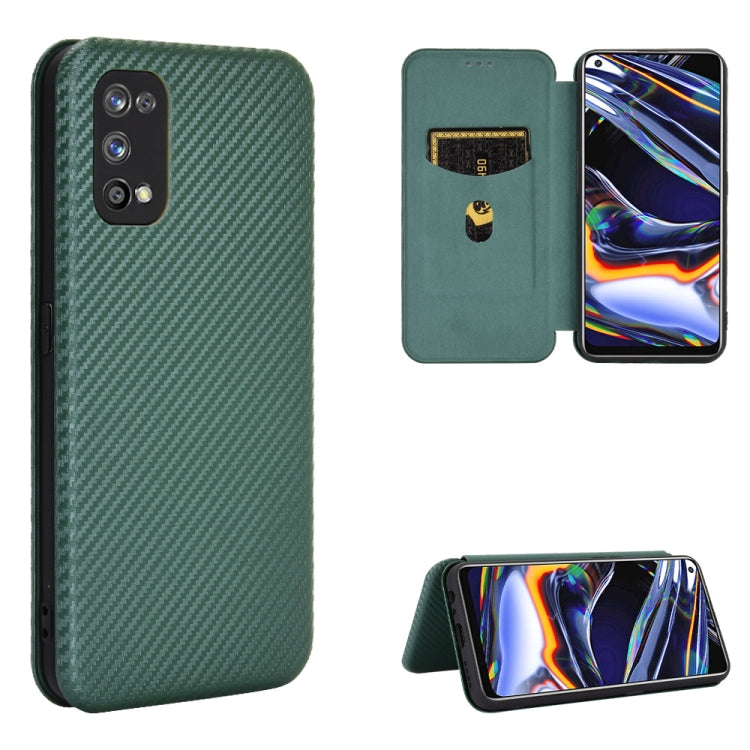 Carbon Fiber Texture Magnetic Horizontal Flip TPU + PC + PU Leather Case with Card Slot, For OPPO Realme 7 Pro, For Alcatel 1SE 2020 (Pink), For Alcatel 1SE 2020 (Black), For Alcatel 1SE 2020 (Blue), For Alcatel 1SE 2020 (Green)                        ...