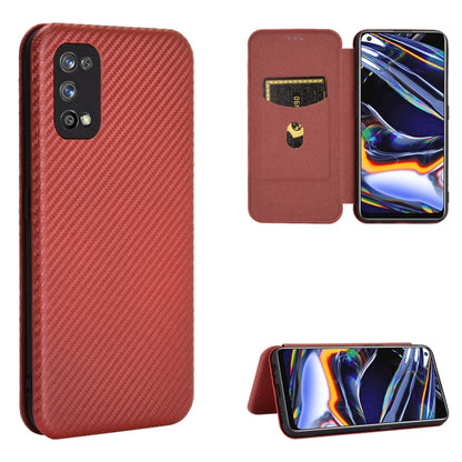 Carbon Fiber Texture Magnetic Horizontal Flip TPU + PC + PU Leather Case with Card Slot, For OPPO Realme 7 Pro, For Alcatel 1SE 2020 (Pink), For Alcatel 1SE 2020 (Black), For Alcatel 1SE 2020 (Blue), For Alcatel 1SE 2020 (Green)                        ...