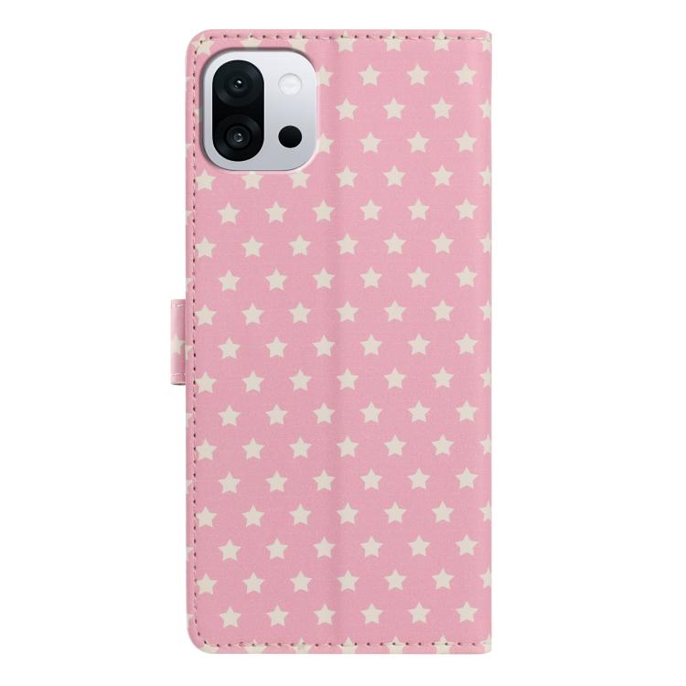 Star Pattern Magnetic Buckle Vegan Leather Phone Case with Wrist Strap, For OnePlus 13T, For OnePlus Nord CE5, For OnePlus Ace 5, For OnePlus 13
