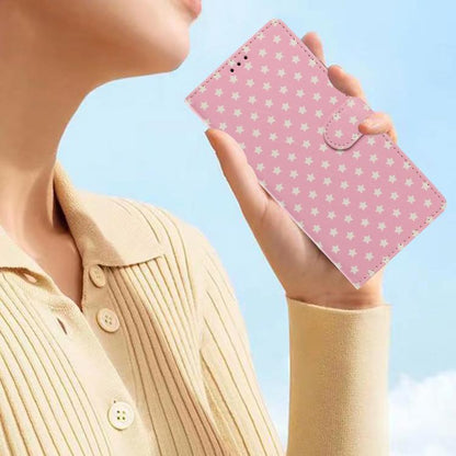Star Pattern Magnetic Buckle Vegan Leather Phone Case with Wrist Strap, For OnePlus 13T, For OnePlus Nord CE5, For OnePlus Ace 5, For OnePlus 13