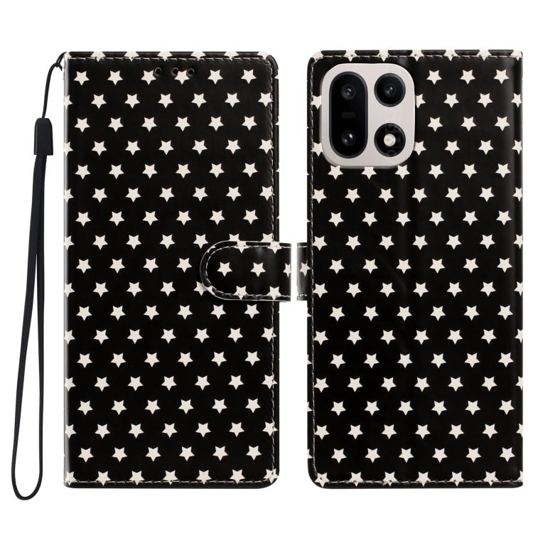 Star Pattern Magnetic Buckle Vegan Leather Phone Case with Wrist Strap, For OnePlus 13T, For OnePlus Nord CE5, For OnePlus Ace 5, For OnePlus 13
