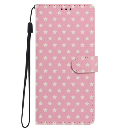 Star Pattern Magnetic Buckle Vegan Leather Phone Case with Wrist Strap, For OnePlus Nord 6 5G, For OnePlus 15T, For OnePlus Ace 6, For OnePlus 15