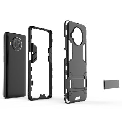 PC + TPU Shockproof Protective Case with Invisible Holder, For Xiaomi Mi 10T Lite 5G