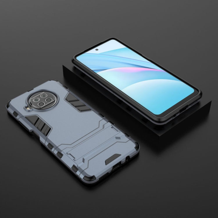 PC + TPU Shockproof Protective Case with Invisible Holder, For Xiaomi Mi 10T Lite 5G