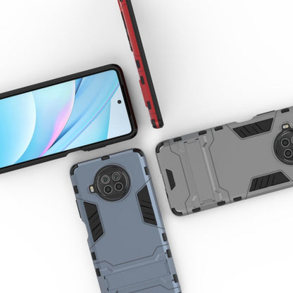 PC + TPU Shockproof Protective Case with Invisible Holder, For Xiaomi Mi 10T Lite 5G