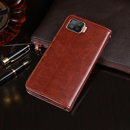 idewei Crazy Horse Texture Horizontal Flip Leather Case with Holder & Card Slots & Wallet, For OPPO A73, For OPPO F17, For OPPO F17 Pro