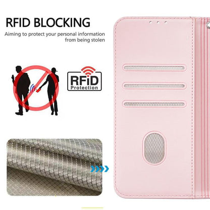 Cat Butterfly Embossed RFID Vegan Leather Phone Case with Strap, For OnePlus Ace 6 Ultra 5G, For OnePlus Nord 6 5G, For OnePlus 15T