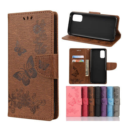 Butterflies Embossing Horizontal Flip Leather Case with Holder & Card Slots & Wallet, For OPPO Realme 7 Pro 5G, For OPPO Reno4 Pro 5G, For Xiaomi Mi 10T Lite 5G