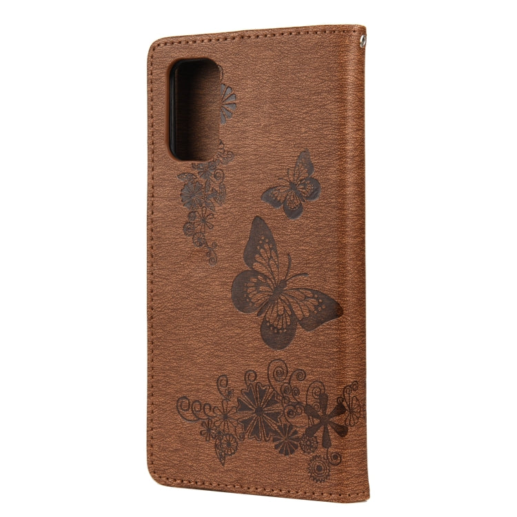 Butterflies Embossing Horizontal Flip Leather Case with Holder & Card Slots & Wallet, For OPPO Realme 7 Pro 5G, For OPPO Reno4 Pro 5G, For Xiaomi Mi 10T Lite 5G