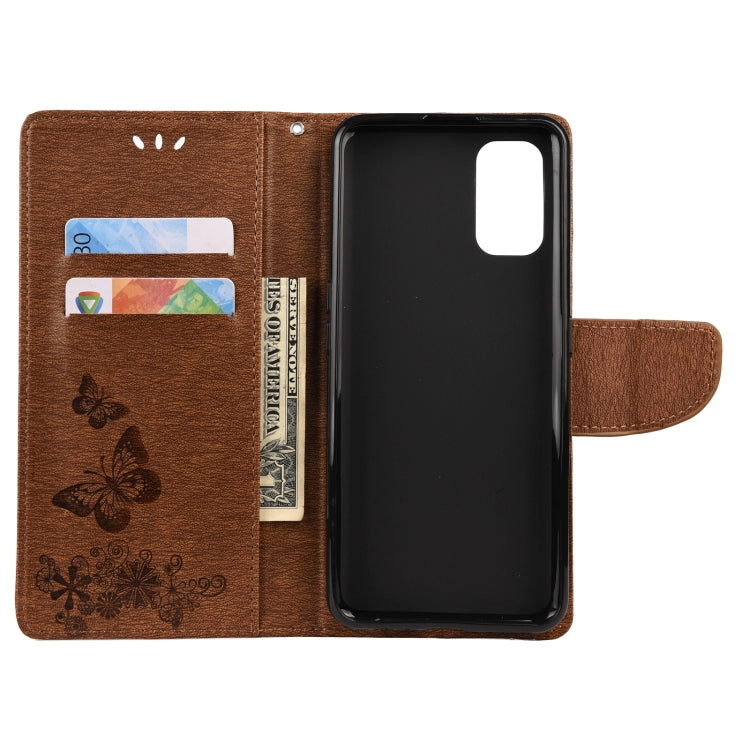 Butterflies Embossing Horizontal Flip Leather Case with Holder & Card Slots & Wallet, For OPPO Realme 7 Pro 5G, For OPPO Reno4 Pro 5G, For Xiaomi Mi 10T Lite 5G