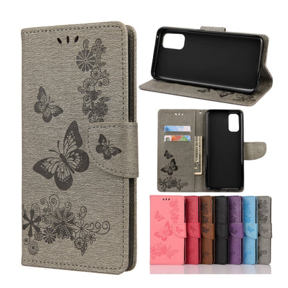 Butterflies Embossing Horizontal Flip Leather Case with Holder & Card Slots & Wallet, For OPPO Realme 7 Pro 5G, For OPPO Reno4 Pro 5G, For Xiaomi Mi 10T Lite 5G