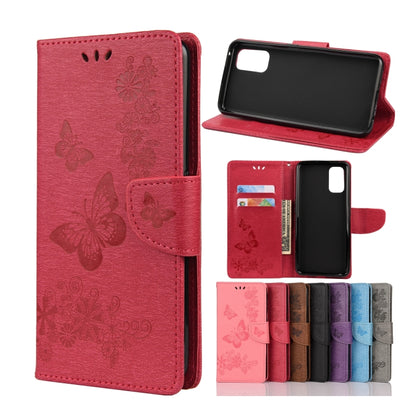 Butterflies Embossing Horizontal Flip Leather Case with Holder & Card Slots & Wallet, For OPPO Realme 7 Pro 5G, For OPPO Reno4 Pro 5G, For Xiaomi Mi 10T Lite 5G