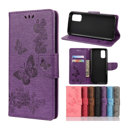 Butterflies Embossing Horizontal Flip Leather Case with Holder & Card Slots & Wallet, For OPPO Realme 7 Pro 5G, For OPPO Reno4 Pro 5G, For Xiaomi Mi 10T Lite 5G