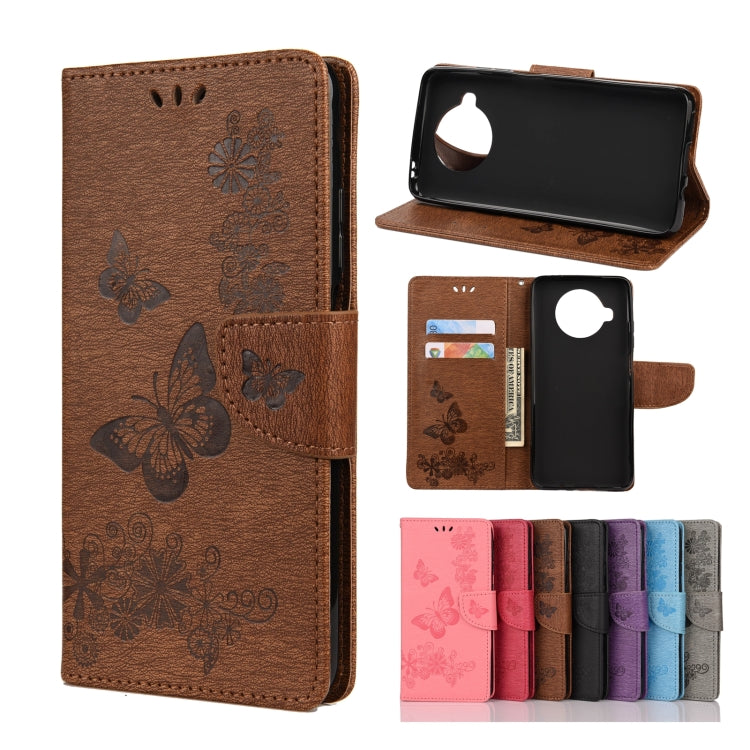 Butterflies Embossing Horizontal Flip Leather Case with Holder & Card Slots & Wallet, For OPPO Realme 7 Pro 5G, For OPPO Reno4 Pro 5G, For Xiaomi Mi 10T Lite 5G