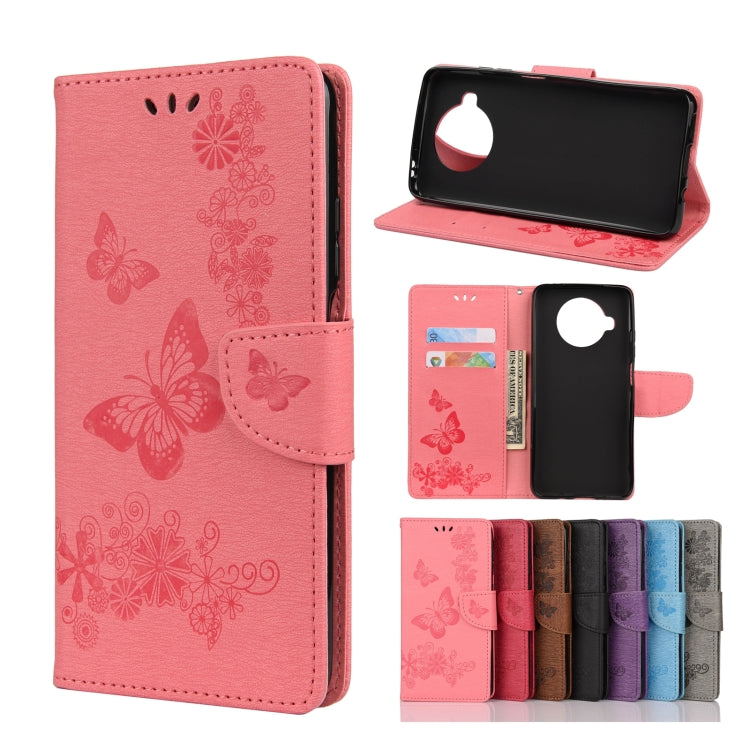 Butterflies Embossing Horizontal Flip Leather Case with Holder & Card Slots & Wallet, For OPPO Realme 7 Pro 5G, For OPPO Reno4 Pro 5G, For Xiaomi Mi 10T Lite 5G