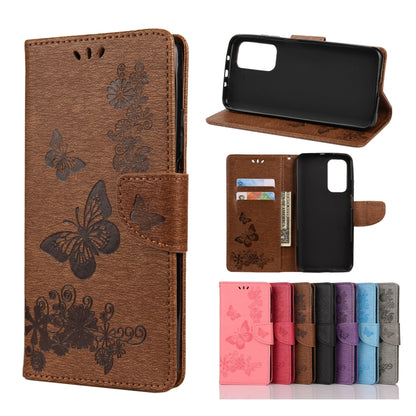 Butterflies Embossing Horizontal Flip Leather Case with Holder & Card Slots & Wallet, For Xiaomi Mi 10T Pro 5G, For Xiaomi Mi 10T 5G